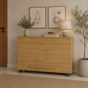 Ver imagem 3 de Baú Italia Cinamomo Organizador Multiuso Cômoda 136cm MDF