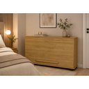 Ver imagem 1 de Baú Italia Cinamomo Organizador Multiuso Cômoda 136cm MDF