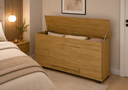 Ver imagem 4 de Baú Italia Cinamomo Organizador Multiuso Cômoda 136cm MDF