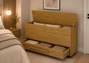 Ver imagem 2 de Baú Italia Cinamomo Organizador Multiuso Cômoda 136cm MDF