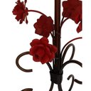 Ver imagem 5 de Abajur Quarto de Casal Artesanal de Ferro Decorativo Simples - Vermelho Escuro