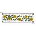 Ver imagem 2 de Moldura Decoração Artesanal de Ferro Colonial Rustico para Parede com Flores - Amarelo