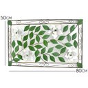 Ver imagem 2 de Moldura Rustica com Flores de Ferro Artesanais para Varanda - Branco