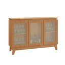 Ver imagem 4 de Buffet Munique 100% Mdf 3 Porta e Pés Estilo Retrô Tuboarte