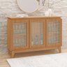Buffet Munique 100% Mdf 3 Porta e Pés Estilo Retrô Tuboarte - 1