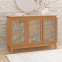 Ver imagem 1 de Buffet Munique 100% Mdf 3 Porta e Pés Estilo Retrô Tuboarte