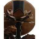 Ver imagem 5 de Luminária de Parede com Flores Rustica Artesanal para Quarto e Sala - Verniz