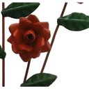 Ver imagem 7 de Arandela em Ferro com Flores Rustica para Parede de Sala de TV e Jantar - Laranja