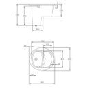 Ver imagem 2 de Ofurô Ouro Fino Heatiro Individual Standard 93cm x 83cm x 78cm 02 Jatos