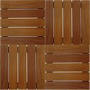 Ver imagem 3 de Deck em Placa de Madeira Modular Base Madeira 50cm x 50cm Madersilva