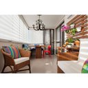 Ver imagem 4 de Lustre Artesanal de Metal Envelhecido Decoração de Ambiente Alegre - Branco