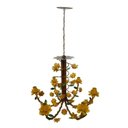 Ver imagem 4 de Lustre para Sala de Jantar Moderna Decoração Area Interna - Amarelo