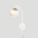 Ver imagem 4 de Arandela New Figo Branco C/ Plug e Interruptor - Vidro Fumê