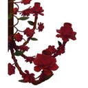 Ver imagem 5 de Lustre para Sala Iluminação Interna Artesanal Mineira Colorida - Vermelho escuro