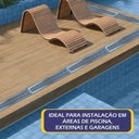 Ver imagem 5 de Kit 2 Ralo Grelha Linear e Caixilho Aço Galvanizado 15x100cm