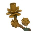 Ver imagem 5 de Lustre de Ferro Rustico Artesanal para Varanda 02 Bocais - Amarelo