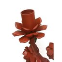 Ver imagem 6 de Lustre de Ferro Rustico Artesanal para Varanda 02 Bocais - Laranja