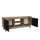 Ver imagem 4 de Rack para Tv até 65'' com 2 Portas 150cm John - Preto
