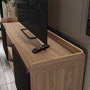 Ver imagem 7 de Rack para Tv até 65'' com 2 Portas 150cm John - Preto