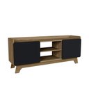 Ver imagem 1 de Rack para Tv até 65'' com 2 Portas 150cm John - Preto