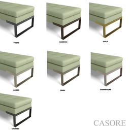 Recamier Verner Verde Dominic - 1,60m- Casore - 6