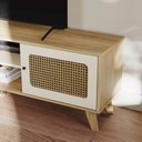 Ver imagem 5 de Rack para Tv até 55 Polegadas Erice com 2 Porta e Pés Babus