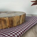 Ver imagem 5 de Tábua de Madeira Rústica Bolacha para Frios Petiscos Aperitivos Mesa Posta JMV Sortido