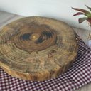 Ver imagem 6 de Tábua de Madeira Rústica Bolacha para Frios Petiscos Aperitivos Mesa Posta JMV Sortido