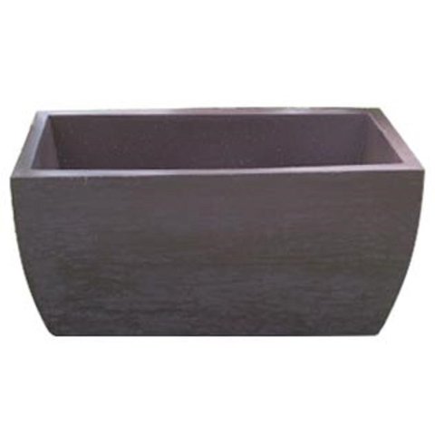 Vaso Planta 50x25 Jardineira Floreira Polietileno - MARROM CHOCOLATE 020