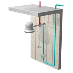 Misturador Registro Externo Para Aquecimento Solar ou a Gás 70 cm Forusi - 3