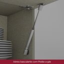 Ver imagem 3 de Cozinha Modulada Compacta 251,5cm 9 Portas 3 Gavetas Connect Henn - Duna/cristal