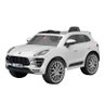 Mini Carro Elétrico Porsche Macan Branca El 12V Bandeirante - 1