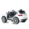 Mini Carro Elétrico Porsche Macan Branca El 12V Bandeirante - 2