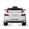 Mini Carro Elétrico Porsche Macan Branca El 12V Bandeirante - 3