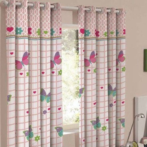 Cortina Borboleta - Basic Infantil - Santista