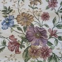 Ver imagem 4 de Tapete Sala Antiderrapante Floral Jasmin 03 Bege 1,00x1,50m