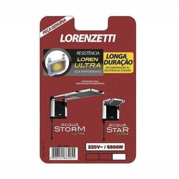 Resistência Lorenzetti 3065 a 6800w 220v Loren Ultra. - 1