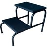 Escada 2 Degraus para Maca e Depilação Medcombo Cor Preto Modelo Estrutura Preta - 1