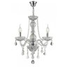 Lustre Candelabro Mini France 3 3xE27 Transparente - 1