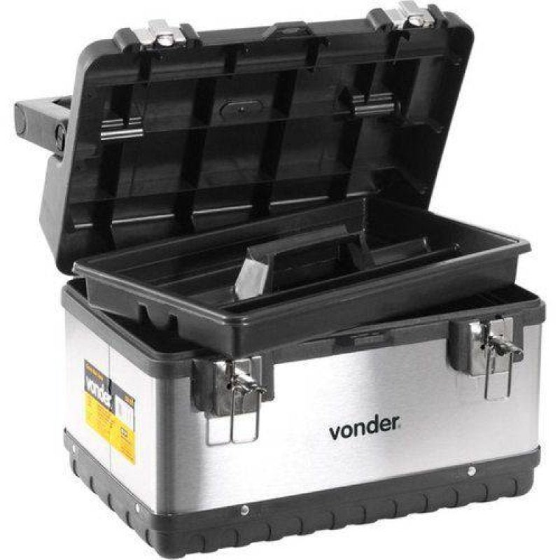 Caixa plástica para ferramentas tipo baú - CBI020 - Vonder - 3
