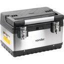 Ver imagem 4 de Caixa plástica para ferramentas tipo baú - CBI020 - Vonder