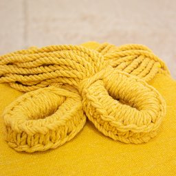 Rede de Dormir Casal Pernambucana Amarela - 3 Rede de Dormir Casal Pernambucana Amarela - 3