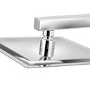 Ver imagem 2 de Ducha Chuveiro Quadrado 30x30 Slim Inox Completo C/Desviador