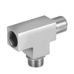 Ducha Chuveiro Quadrado 30x30 Slim Inox Completo C/Desviador - 5