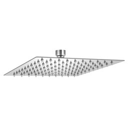 Ducha Chuveiro Quadrado 30x30 Slim Inox Completo C/Desviador - 9