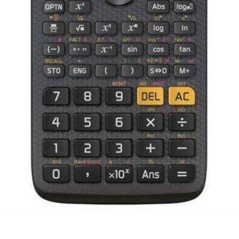 Calculadora Científica Casio 240 Funções FX-82MS-2-S4-DH Preto