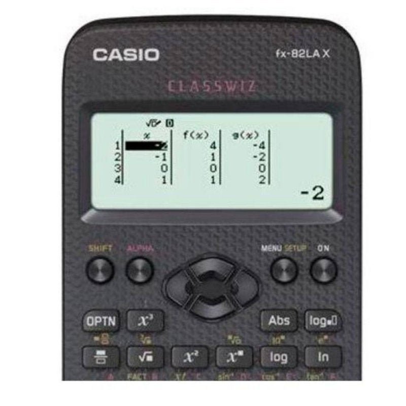 Calculadora Científica Casio Fx-82LAX-Bk | MadeiraMadeira