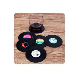Porta-copos de Disco de Vinil Retro - 4