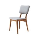 Ver imagem 4 de Conjunto de Sala 6 Cadeiras Liza com Mesa 1,80m - Madeira Tauari Maciça Encosto e Assento Estofados