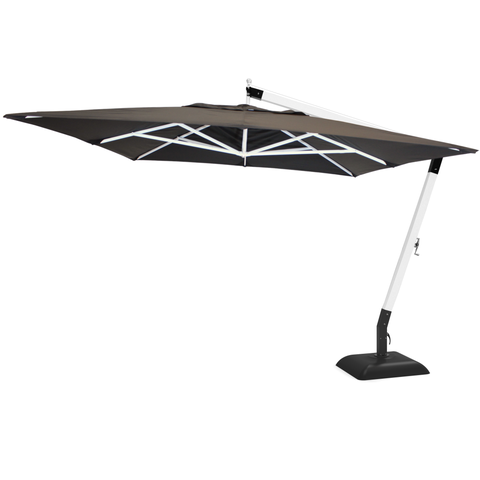 Ombrelone Std Lateral Plus 3.0x3.0 Alumínio 52.0.022 + Inox Cor: Preto